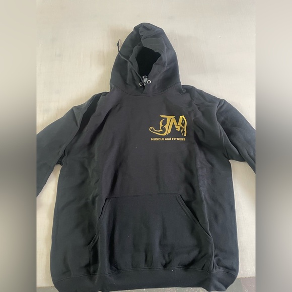 Brand new hoodie.  JM muscle and fitness sizes large and extra large. - Picture 1 of 2